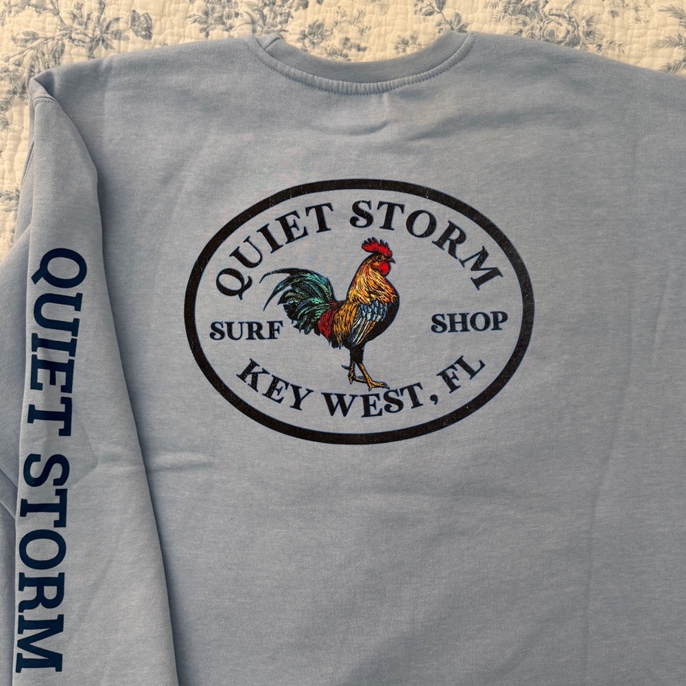 Quiet Storm Surf Shop Key West Crewneck